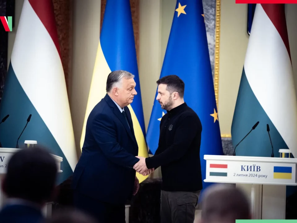 Zelensky Orbán Kyiv ukraine