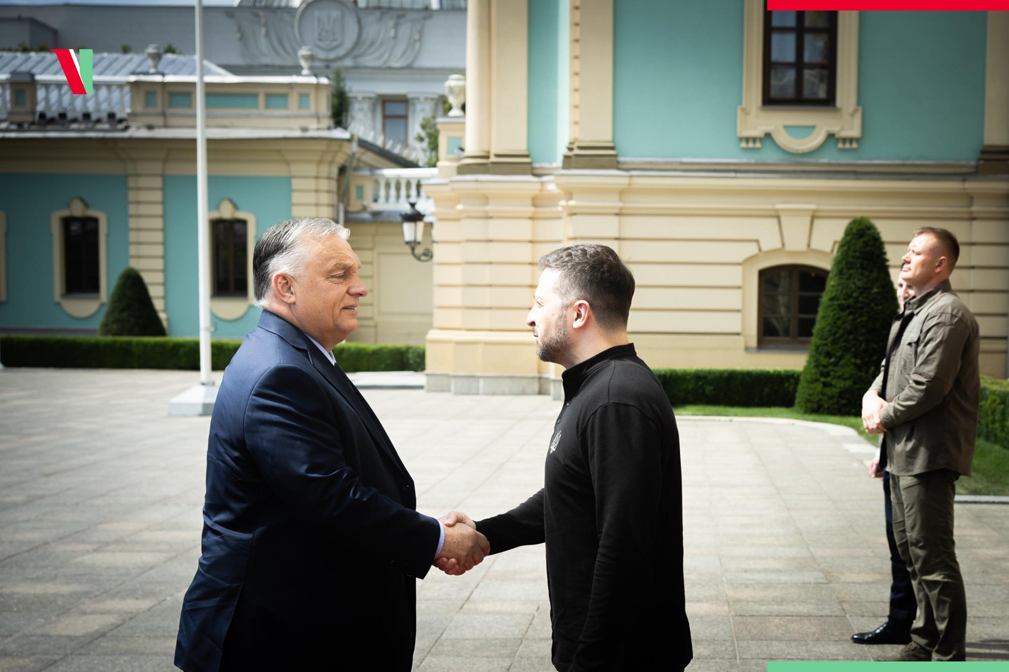 Zelensky Orbán Kyiv