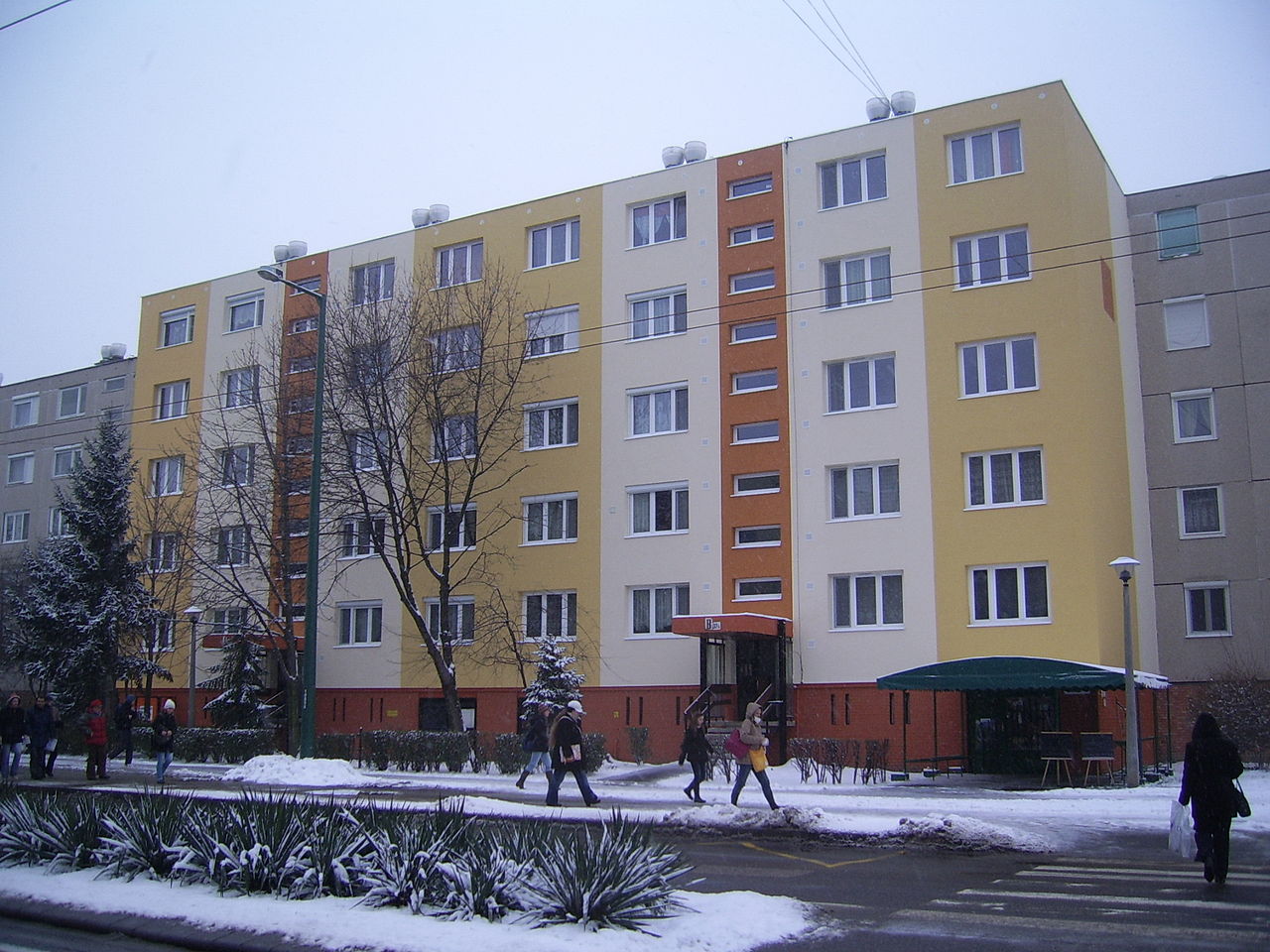 szeged renovated panel building