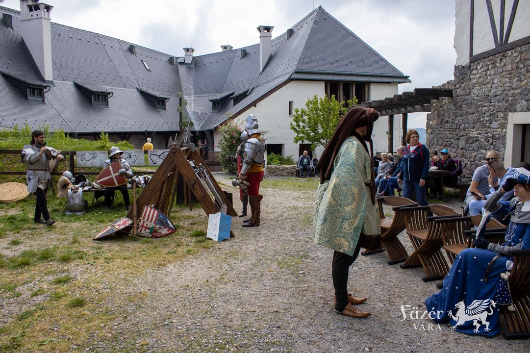 Hungary's earliest stone castle on top of volcano cone