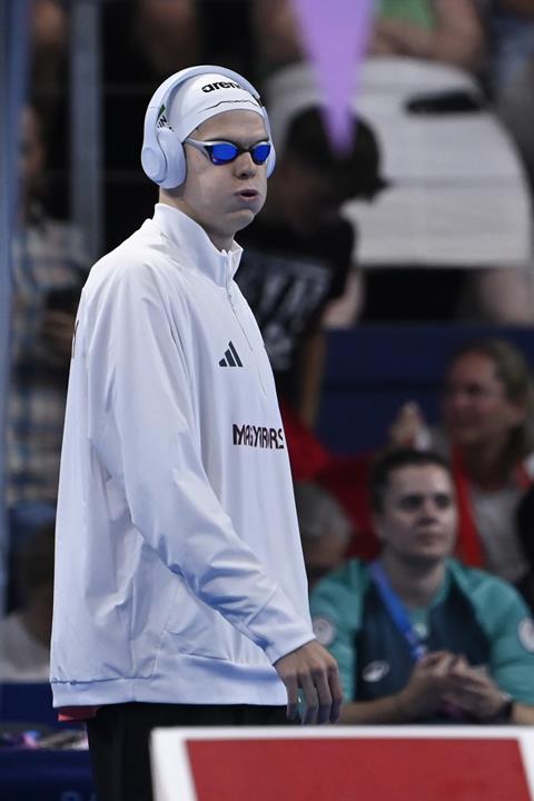 Hubert Kós wins Hungary's first gold in 200m men's backstroke