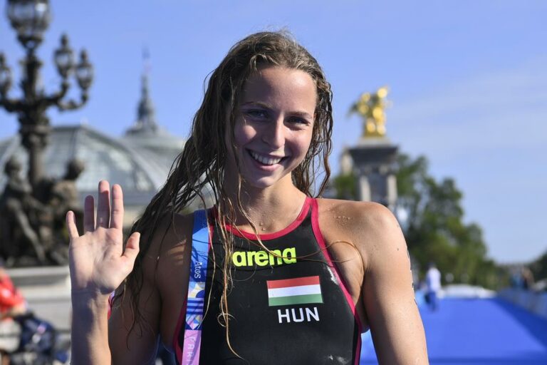 bettina fábián pálinka swimming seine swimmer Paris