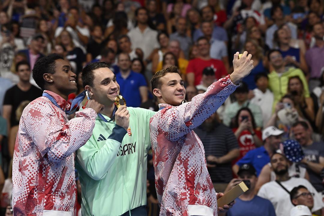 Kristóf Milák wins Hungary's third gold in 100m men's butterfly