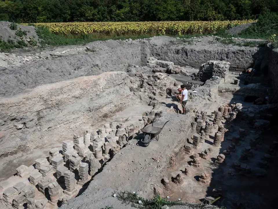 One of the biggest Roman soldiers' and citizen town, legio camp excavated in Hungary