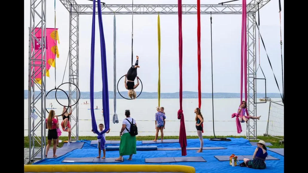 Strand Festival started at Lake Balaton what happened