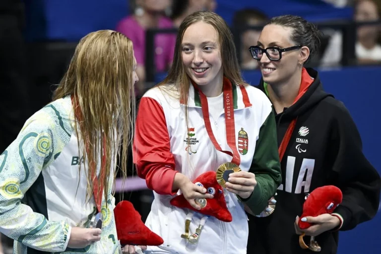 Zsófia Konkoly wins Hungary's first gold at Paris Paralympics