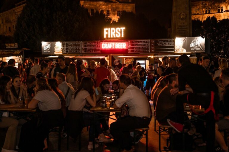 Belvárosi Sörfesztivál beer festival in Budapest