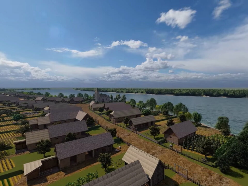 besnyő hungarian medieval village