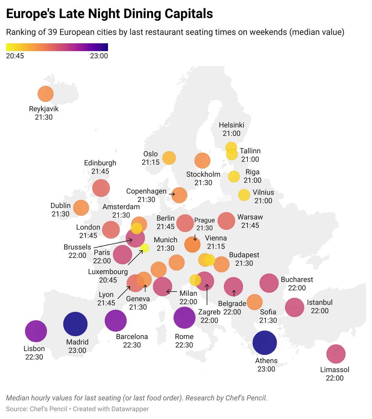 europe map late-night dining budapest