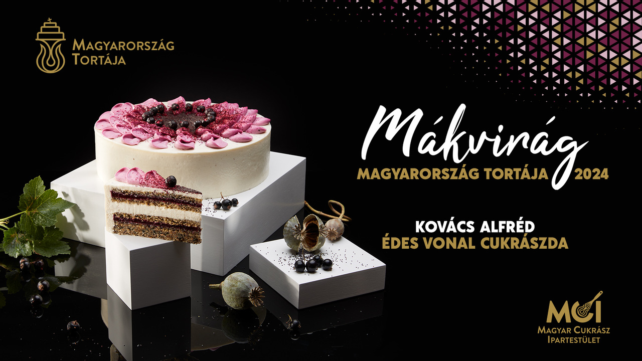 Hungarian cake Mákvirág