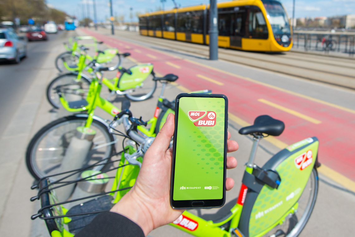 mol bubi bike-share budapest