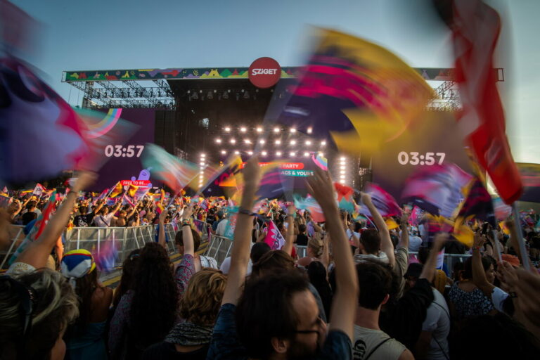 Sziget Festival flag party