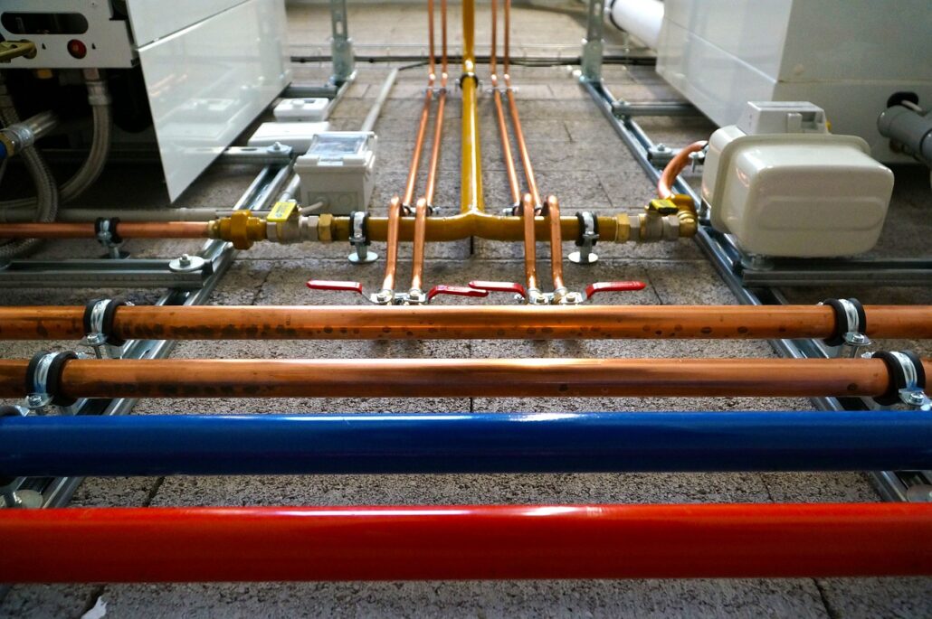 tubes plumbing heating