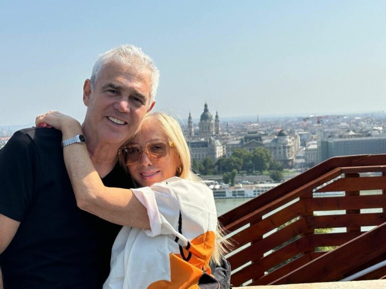 Alberto and Adriana Tarantini in Budapest