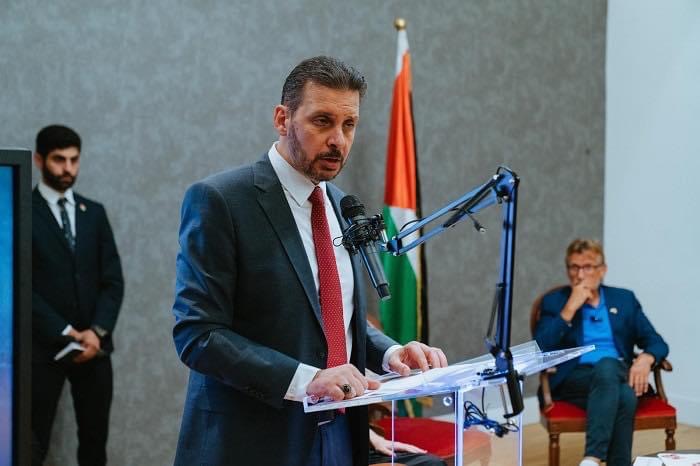 Ambassador of Palestine to Hungary, Dr. Fadi Elhusseini