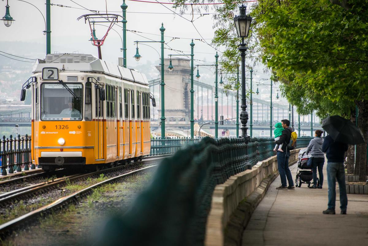 Budapest Tram line 2