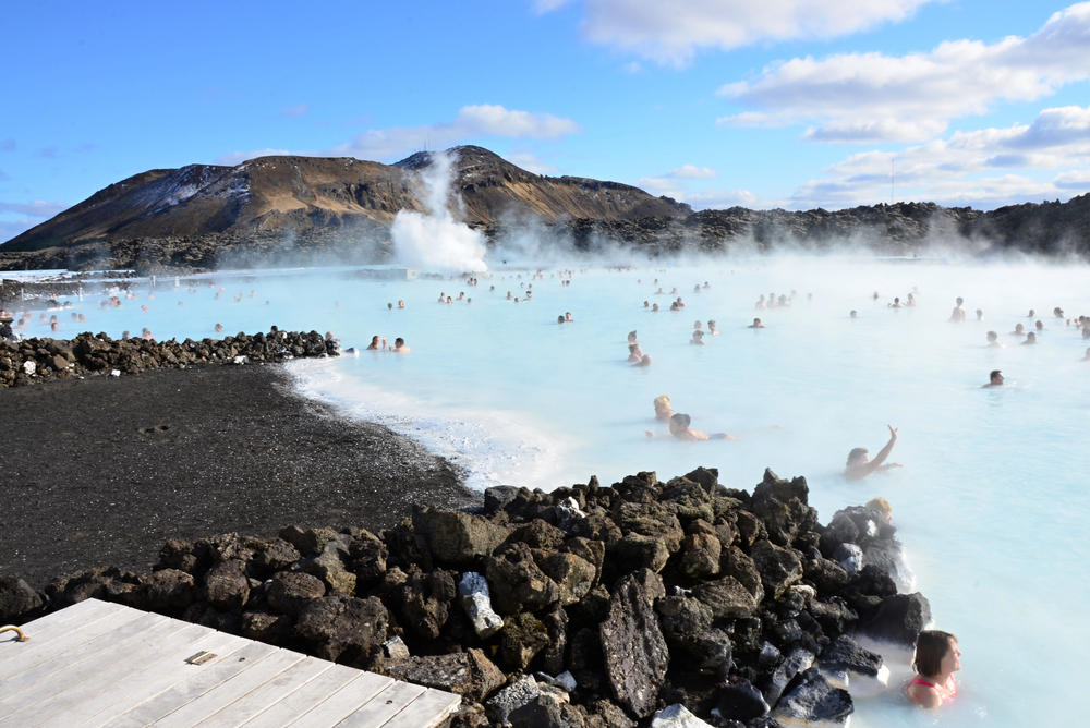 blue lagoon, iceland, thermal bath