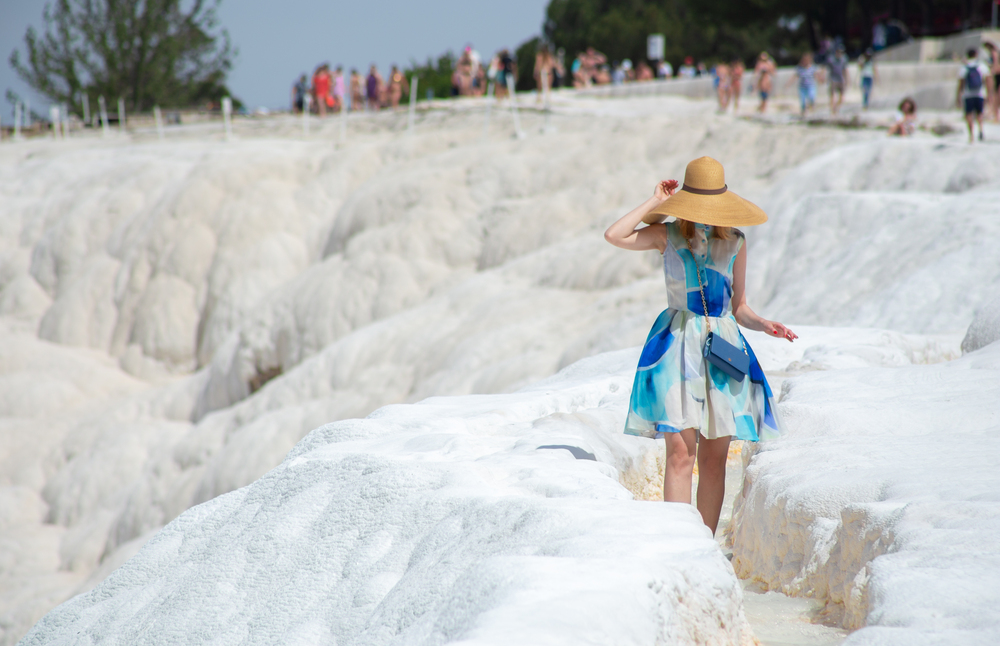 pamukkale, turkey, thermal bath