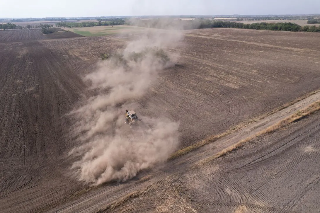 Drought damage in Hungary