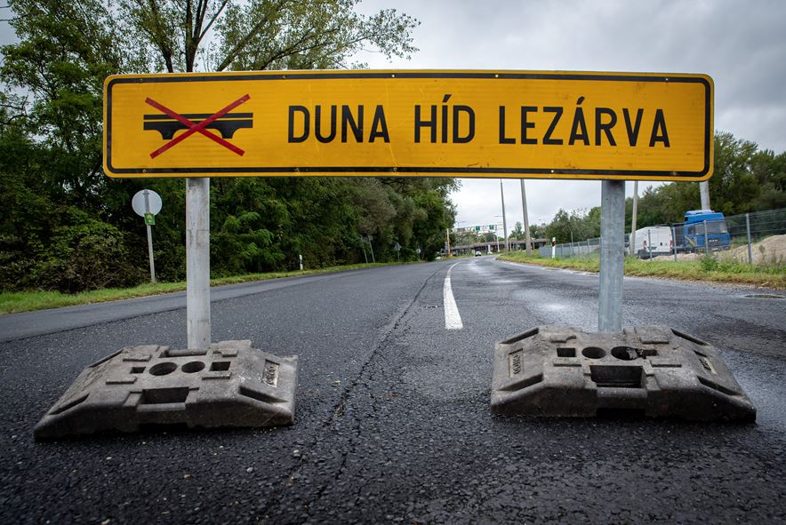 Extreme flood reached Hungary