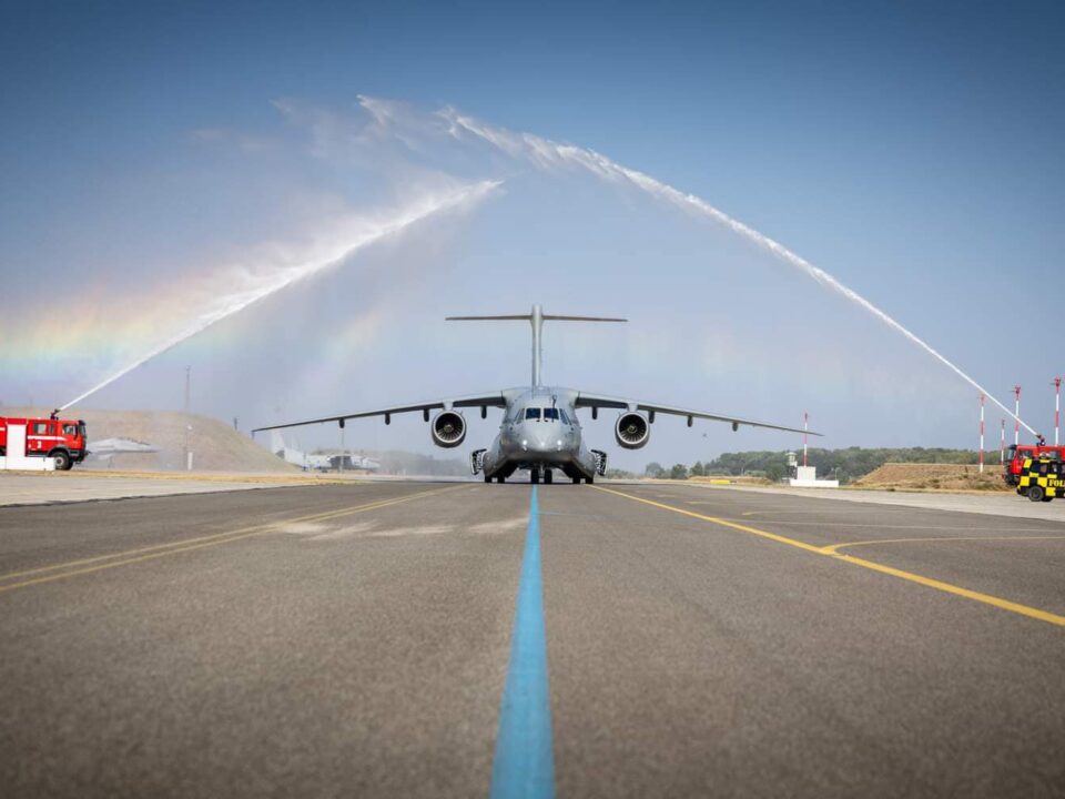 First Hungarian KC-390 cargo plane arrives from Brazil