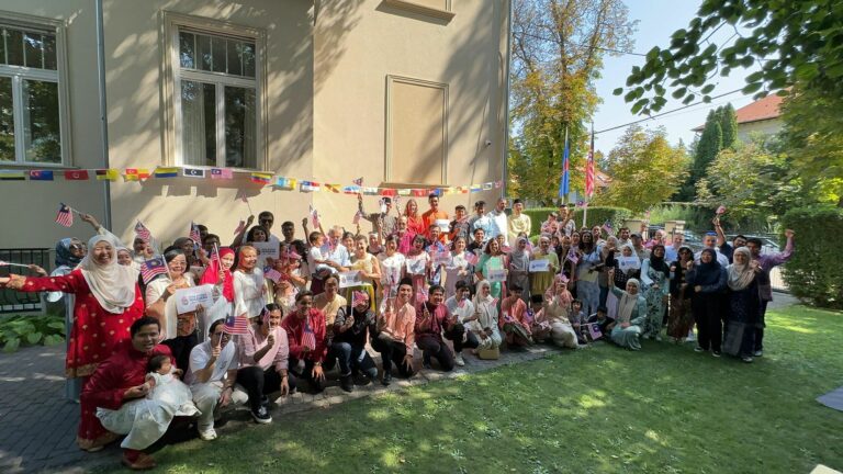 National Day of Malaysia in Budapest hotel