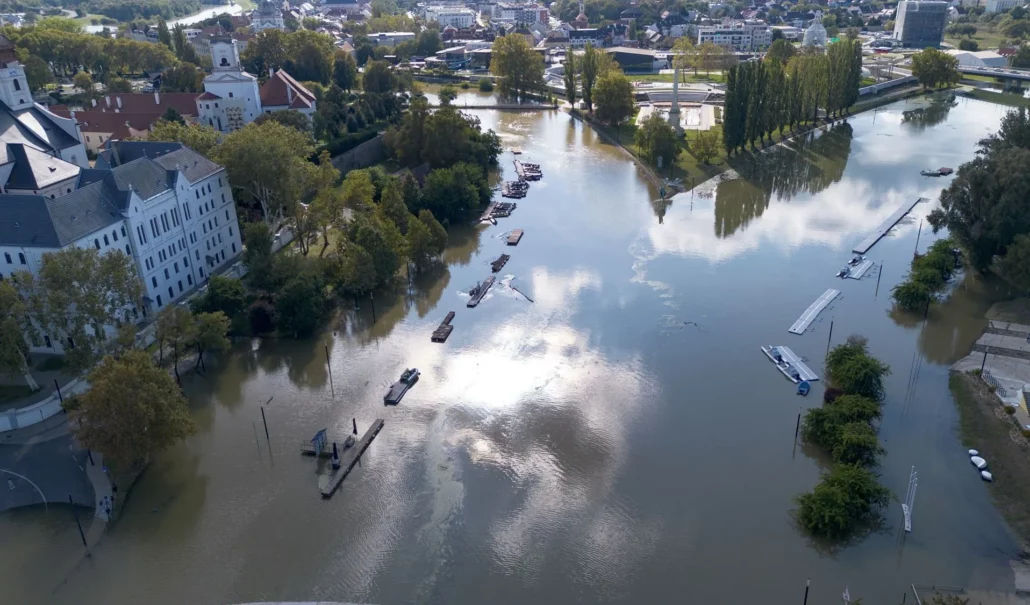 Flood in Győr