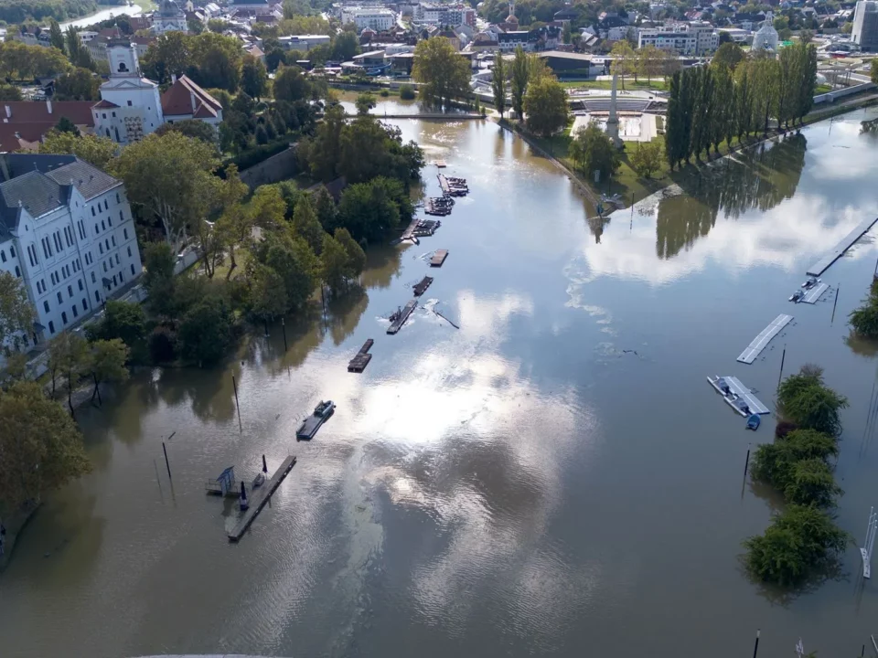 Flood in Győr