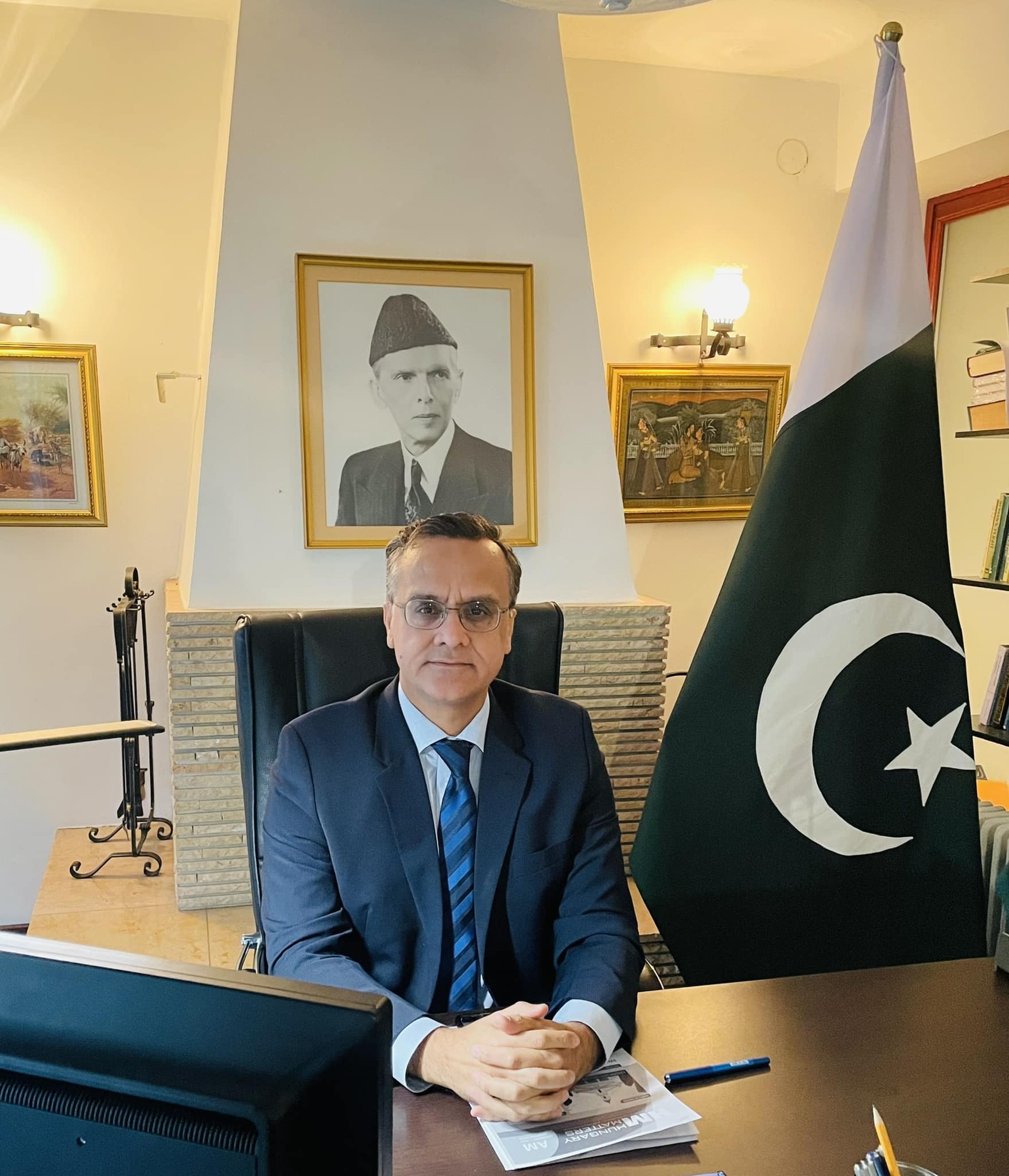 HE Ambasador Asif Hussain Memon Pakistan Embassy in Hungary