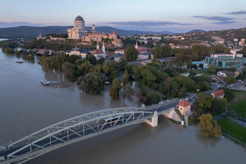 Historic flood in Hungary