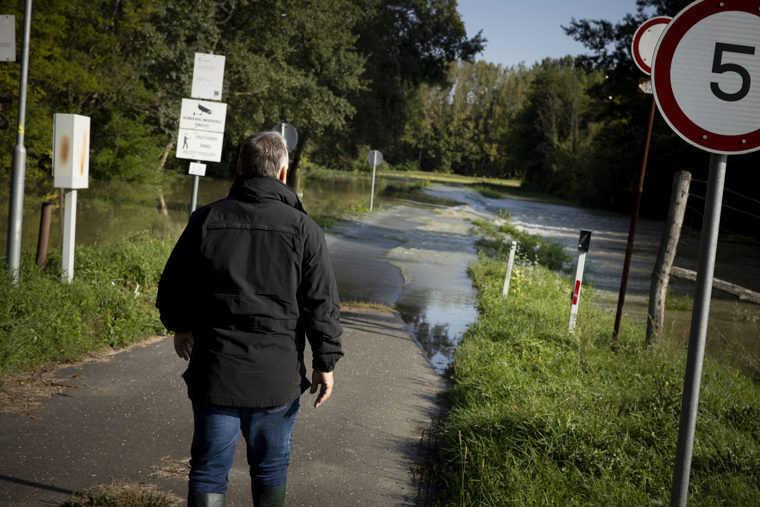 Historic flood in Hungary