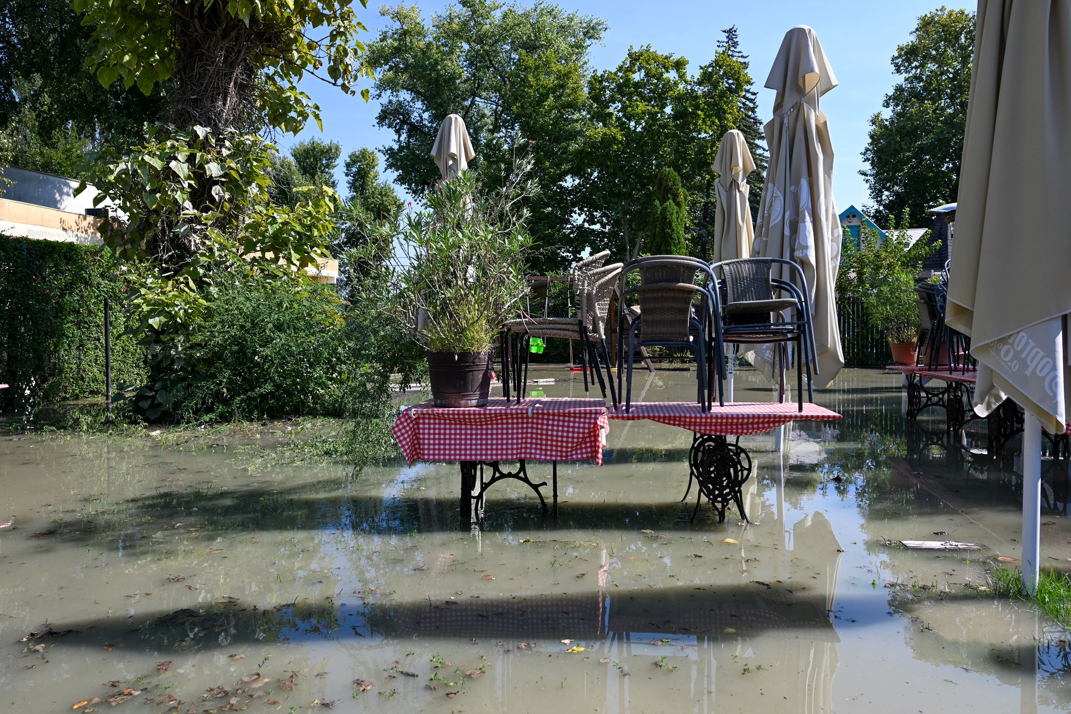 Historic flood in Hungary