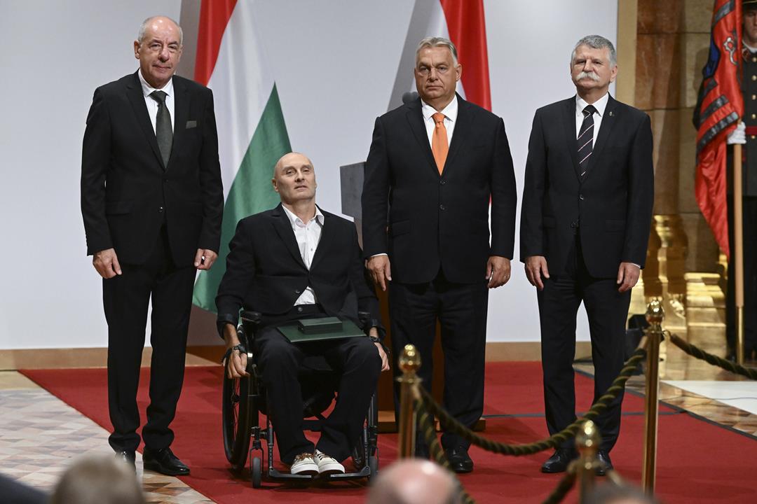 Hungarian Olympians and Paralympians received state awards