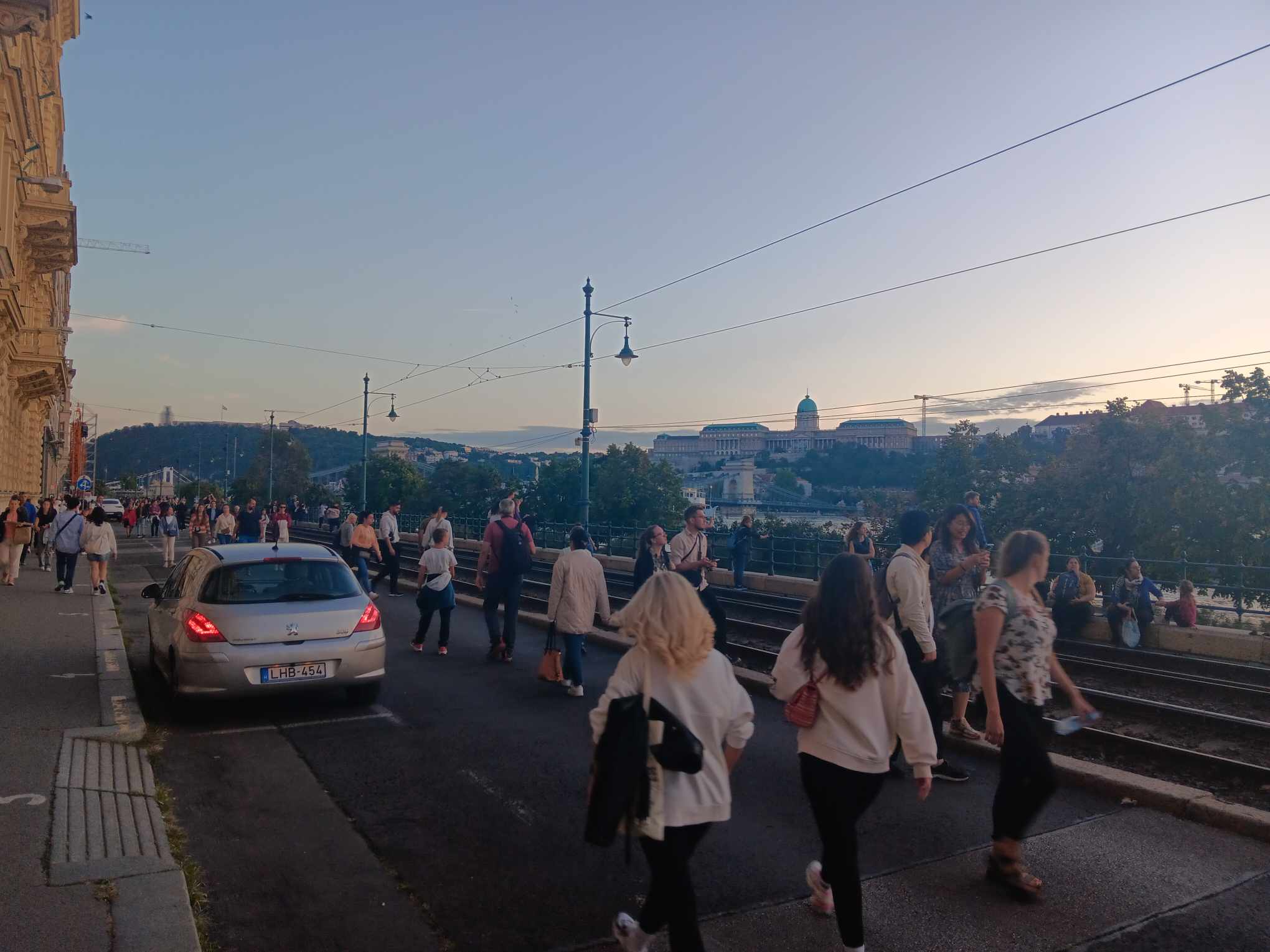 Hungary news flood in Budapest