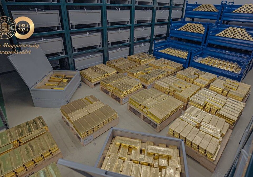 Hungary's national bank raises gold reserves to 110 tonnes