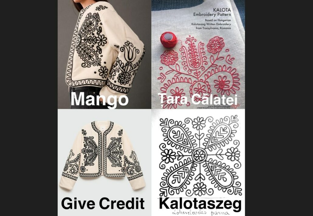 Kalotaszeg embroidery Mango