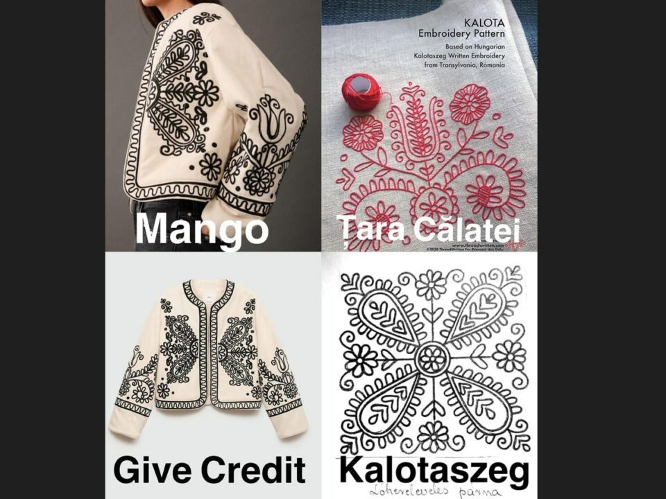 Kalotaszeg embroidery Mango