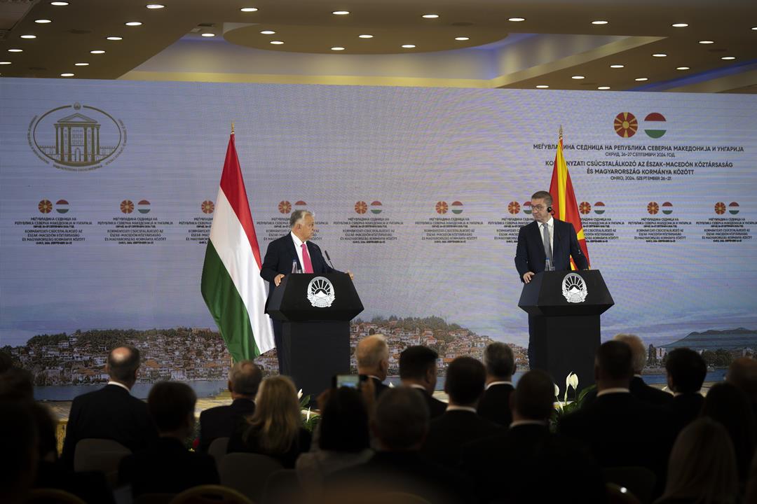 PM Orbán North Macedonia should already be an EU member state