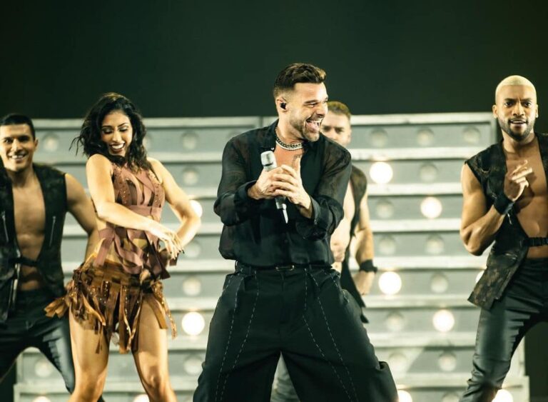 Ricky Martin concert in Budapest