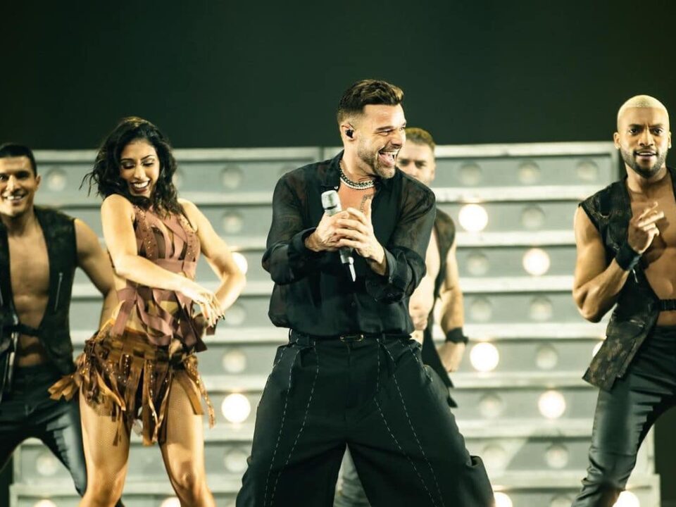 Ricky Martin concert in Budapest