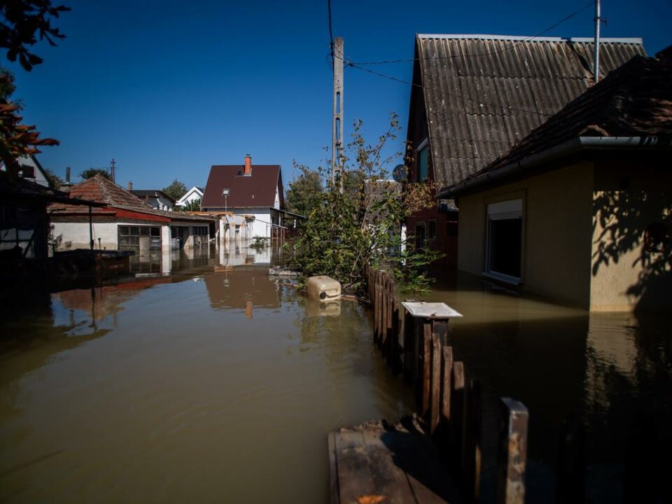 Flood in Hungary