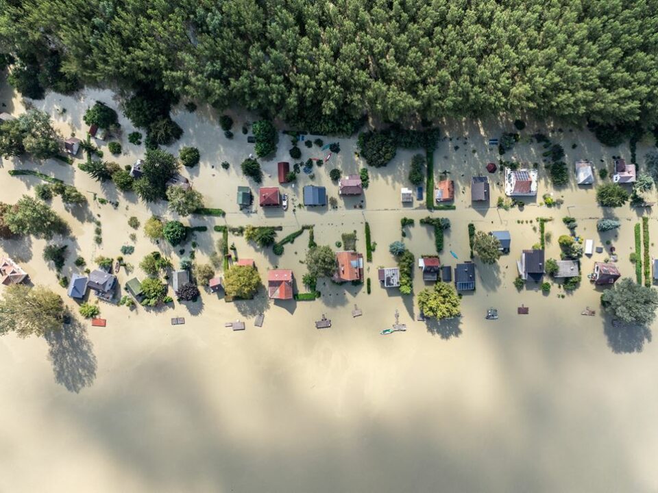 Danube flood in Hungary