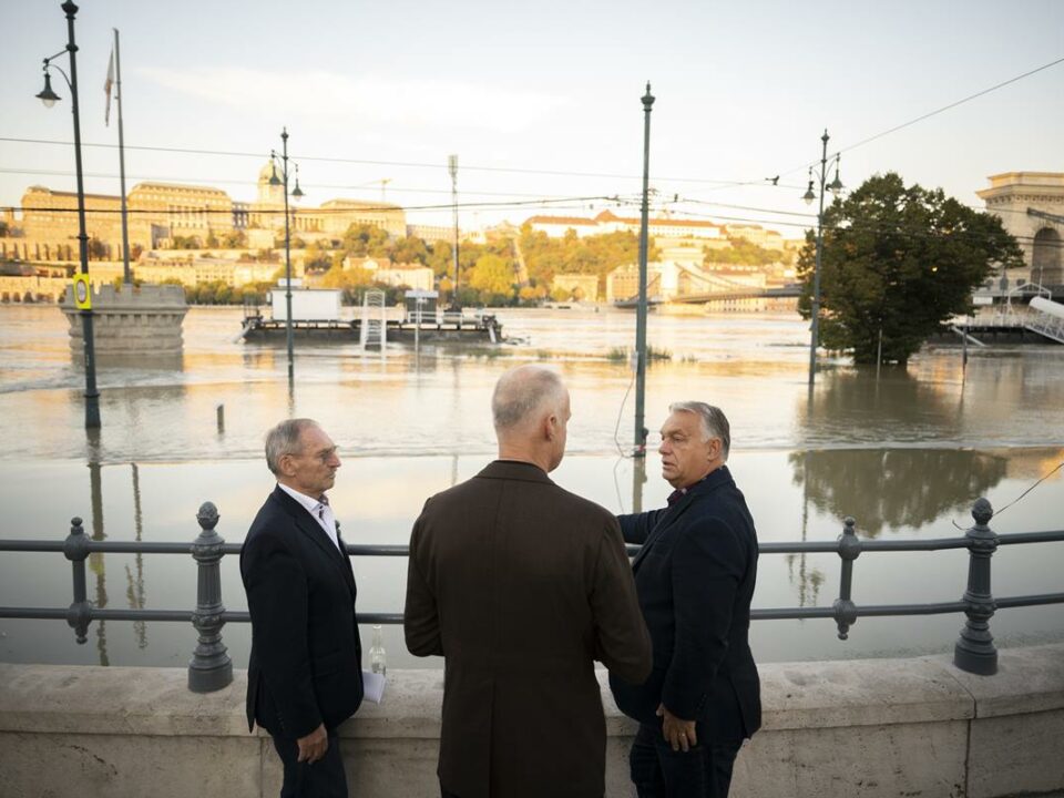 flood in Hungary Budapest 2024 orbán