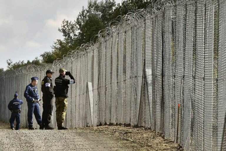 Hungarian border protection