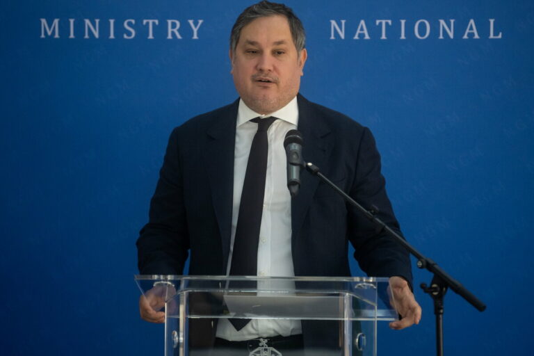 National economy minister Márton Nagy