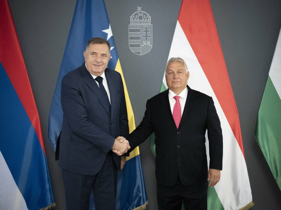 Orbán meets Milorad Dodik