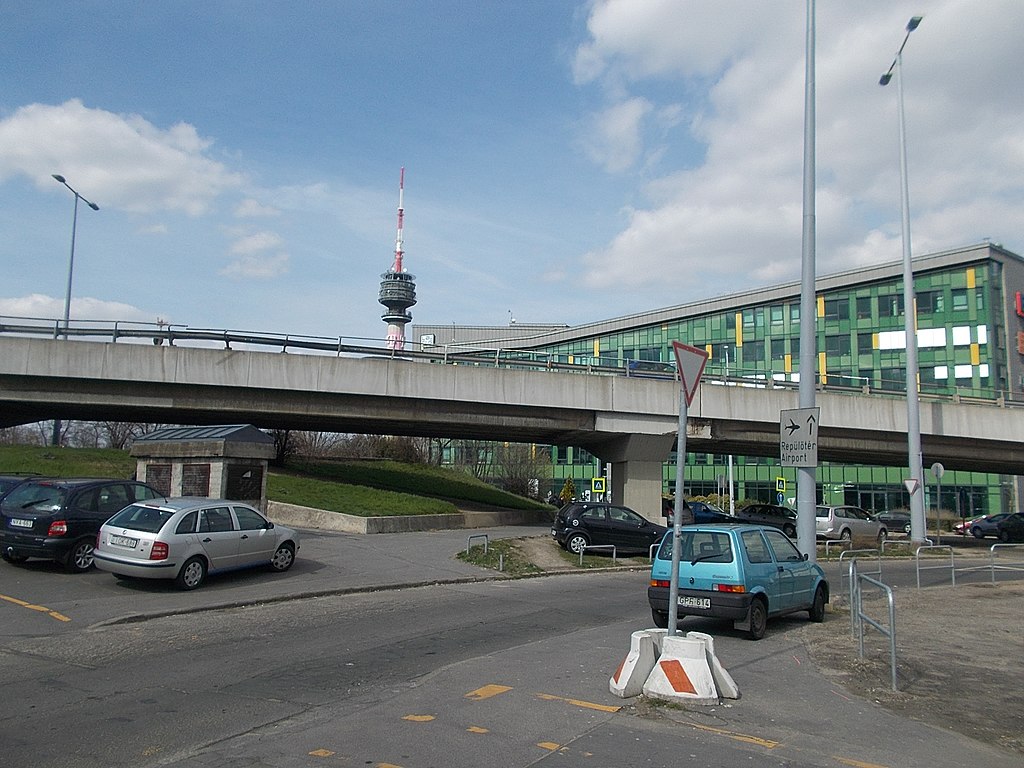 road leading to liszt ferenc international airport budapest airport