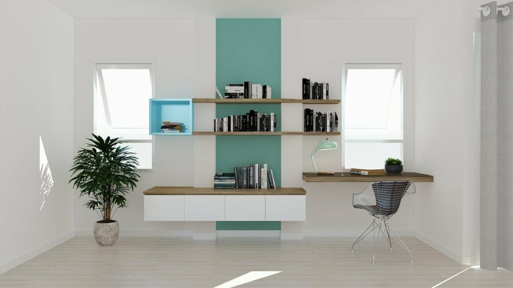 floating shelves