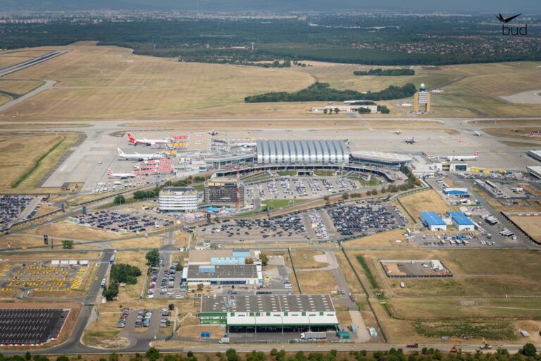 Budapest Airport from a bird's eye view (Copy)