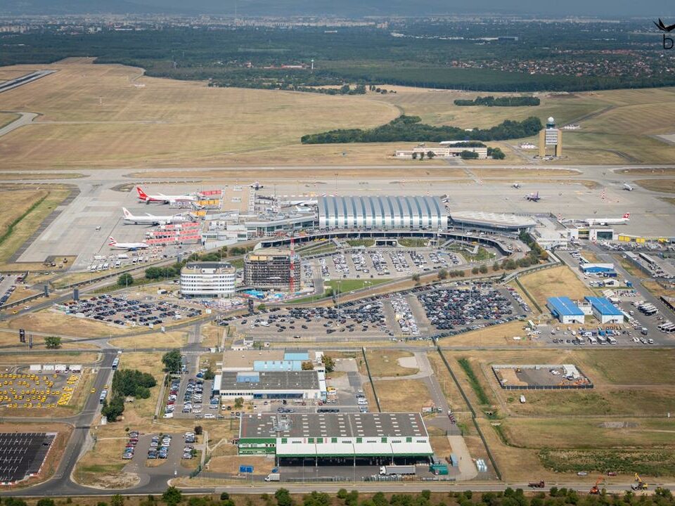 Budapest Airport from a bird's eye view (Copy)